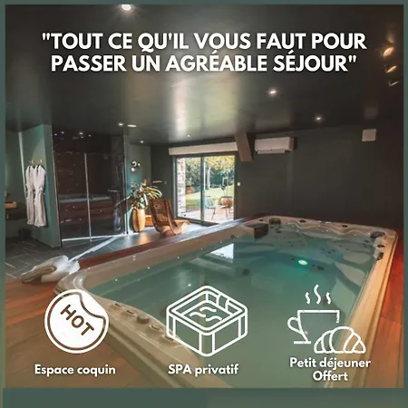 Apartment Avec Nage Privatif Et Espace Coquin - Le Secret De L'elixir Argentre-du-Plessis